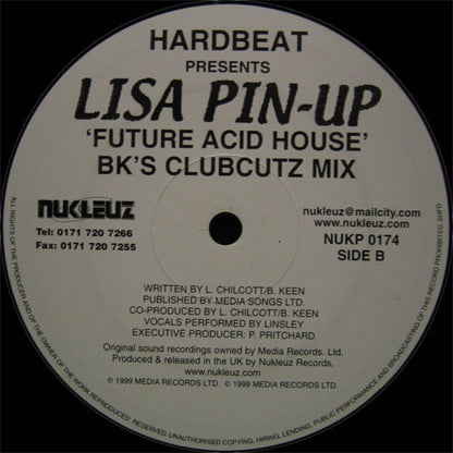 Hardbeat Presents Lisa Pin-Up : Future Acid House (12")