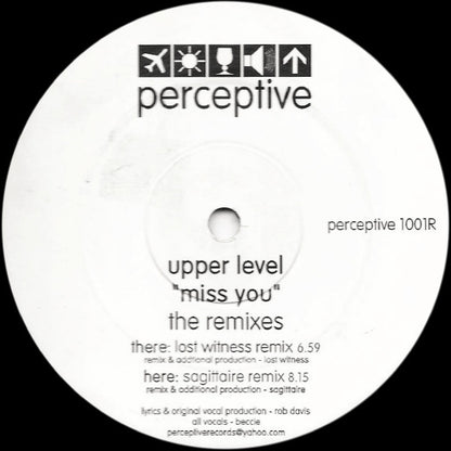 Upper Level : Miss You (The Remixes) (12")