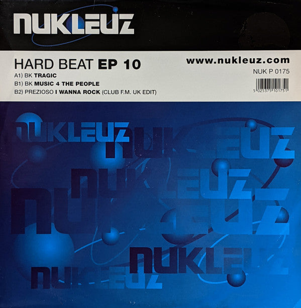 BK / Prezioso : Hard Beat EP 10 (12", EP)