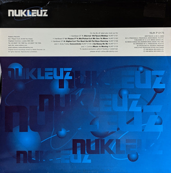 BK / Prezioso : Hard Beat EP 10 (12", EP)