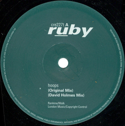Ruby : Hoops E.P. (12", EP)