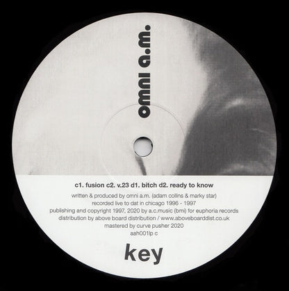 Omni A.M. : Key (2x12", Album, RE)