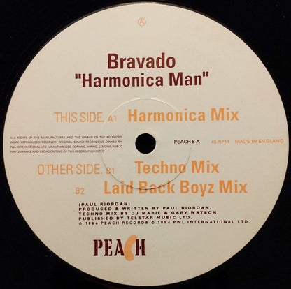 Bravado : Harmonica Man (12", Single)