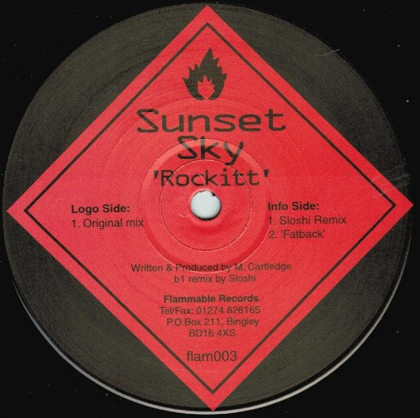 Sunset Sky : Rockitt (12")