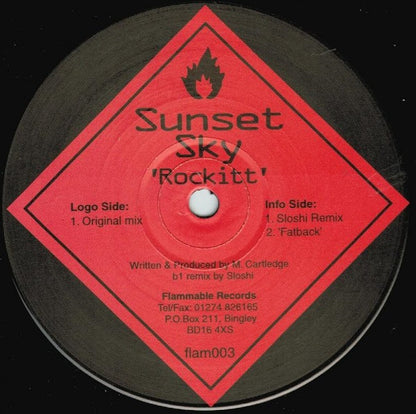 Sunset Sky : Rockitt (12")
