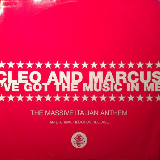 Cleo & Marcus : I've Got The Music In Me (12")