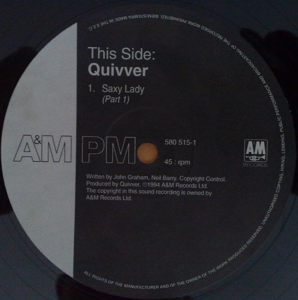 Quivver : Saxy Lady (12")