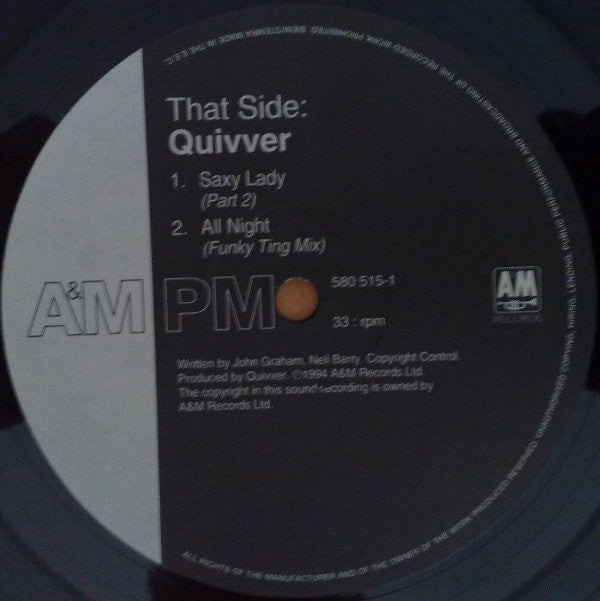 Quivver : Saxy Lady (12")
