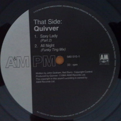 Quivver : Saxy Lady (12")