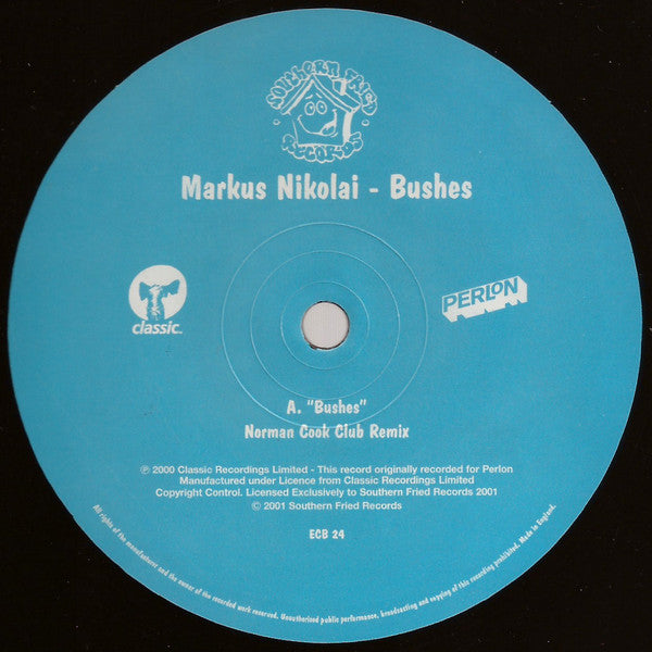 Markus Nikolai : Bushes (12")