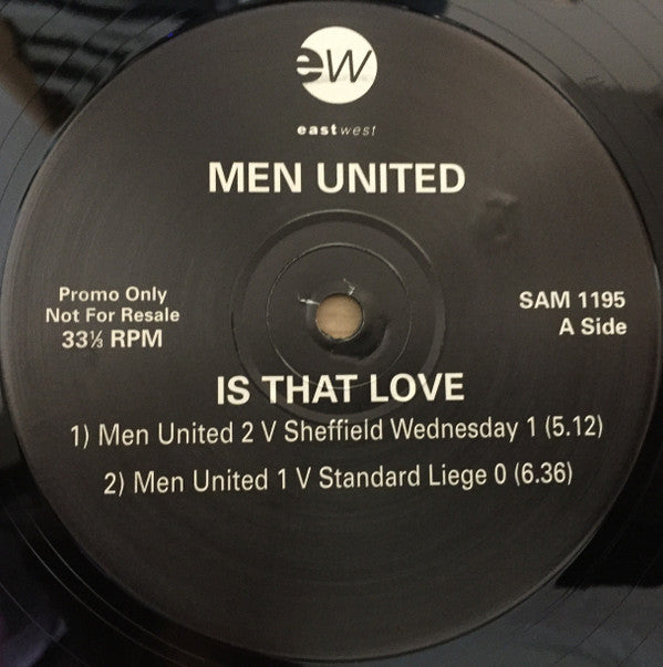 Men United : Is That Love (12", Promo)