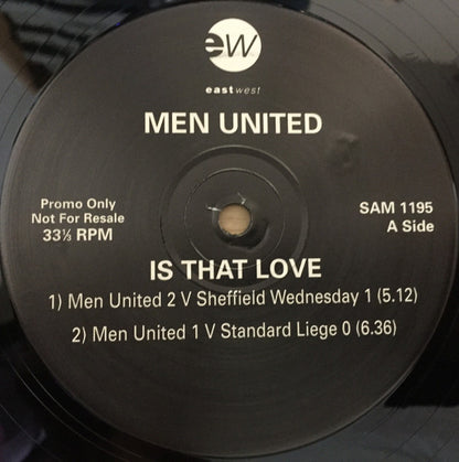 Men United : Is That Love (12", Promo)