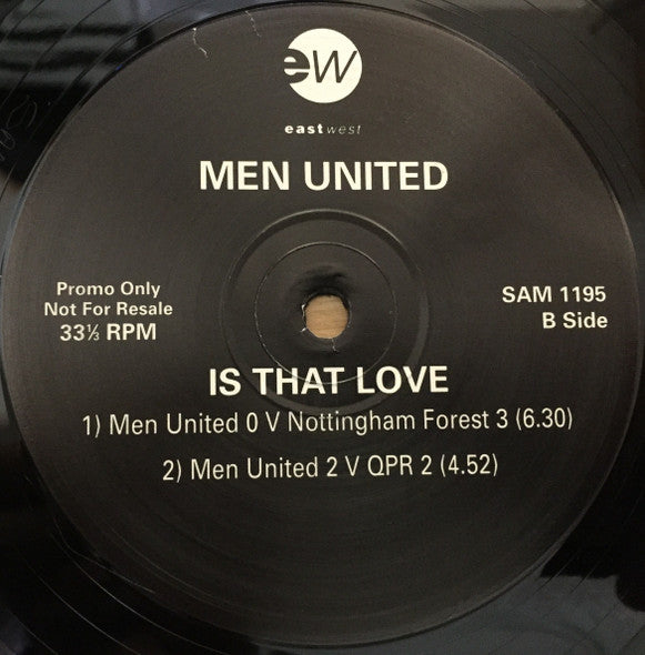 Men United : Is That Love (12", Promo)