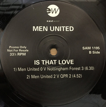 Men United : Is That Love (12", Promo)