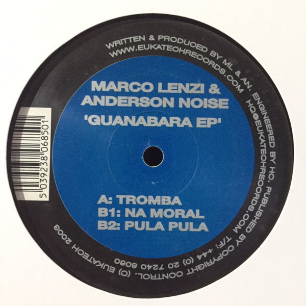 Marco Lenzi & Anderson Noise : Guanabara EP (12", EP)