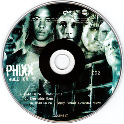 Phixx : Hold On Me (CD, Single, CD2)
