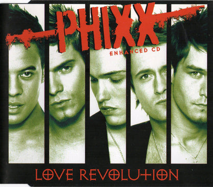 Phixx : Love Revolution (CD, Single, Enh)