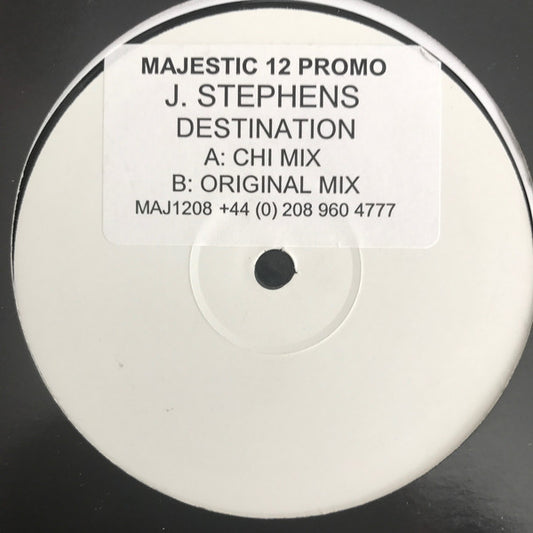 John Stephens : Destination (12", Promo, W/Lbl)