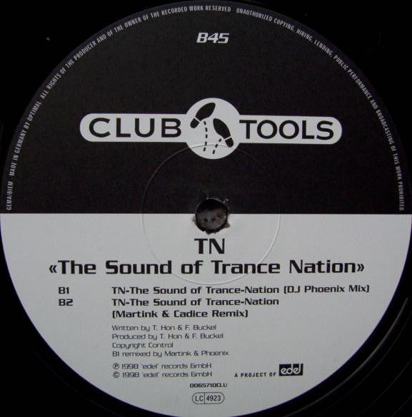 TN : The Sound Of Trance Nation (12")