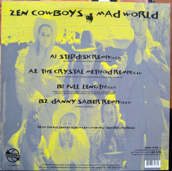 Zen Cowboys : Mad World (12")