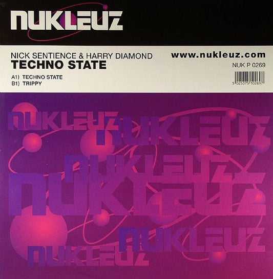 Nick Sentience & Harry Diamond : Techno State (12")