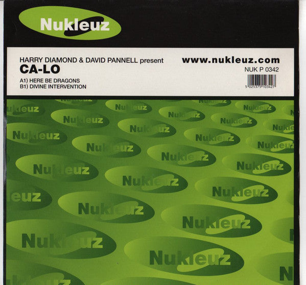 Harry Diamond & David Pannell Present Ca-Lo : Here Be Dragons (12")