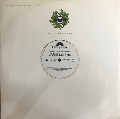 Jamie Loring : Love Or Infatuation (12", Promo)