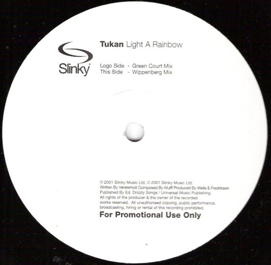 Tukan : Light A Rainbow (12", Promo)