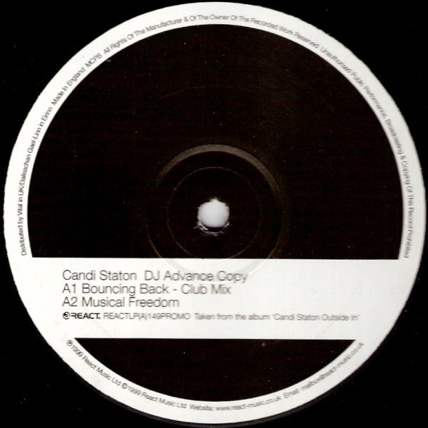 Candi Staton : Outside In (12", Smplr)