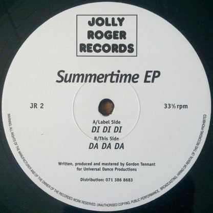 GT-Sampler : Summertime EP (12", EP)