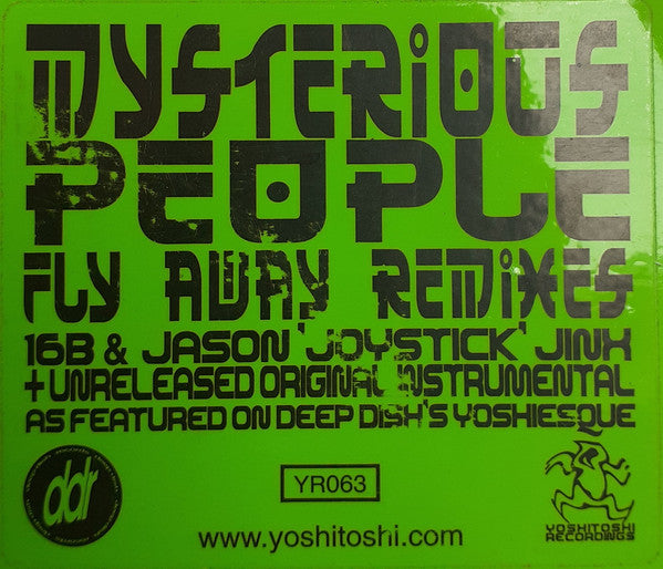 Mysterious People : Fly Away (Remixes) (2x12")