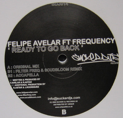 Felipe Avelar feat. DJ Frequency : Ready To Go Back (12")