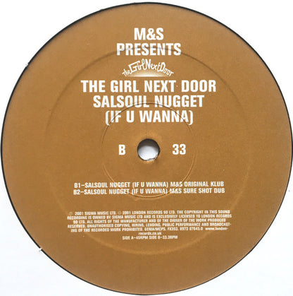 M&S : Salsoul Nugget (If U Wanna) (12")