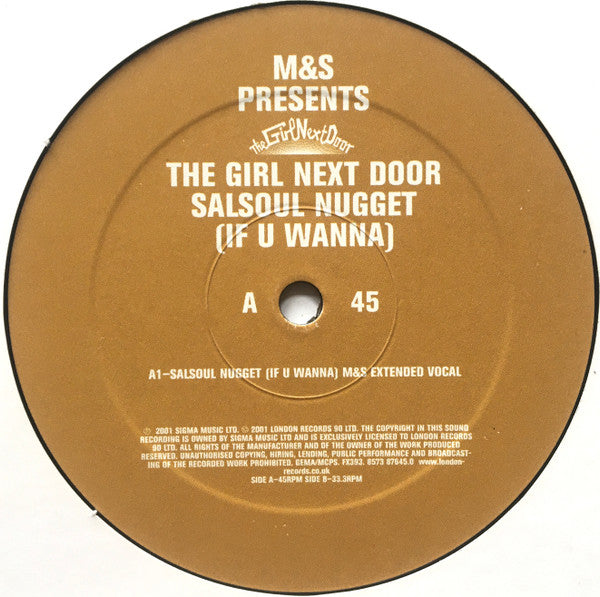 M&S : Salsoul Nugget (If U Wanna) (12")
