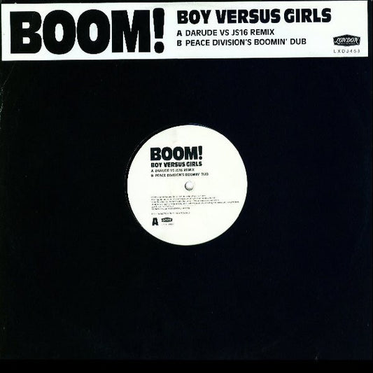 Boom! (3) : Boy Versus Girls (12", Promo)