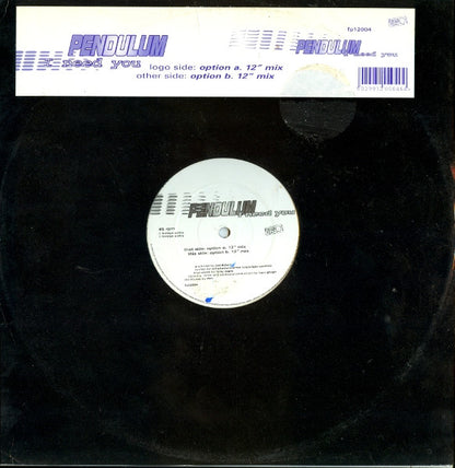 Pendulum : I Need You (12")