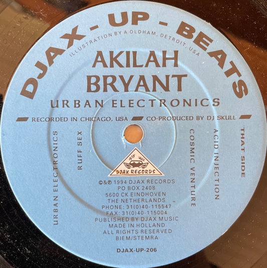 Akilah Bryant : Urban Electronics (12")