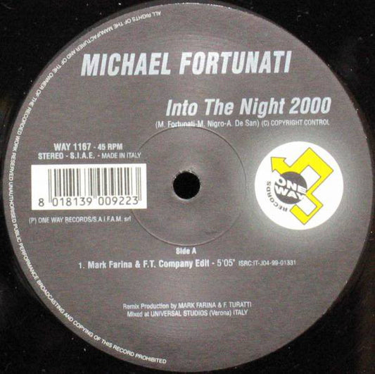 Michael Fortunati : Into The Night 2000 (12")