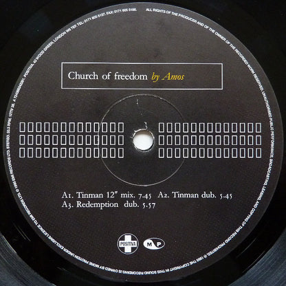 Amos : Church Of Freedom (Tinman And Quivver Mixes) (12")