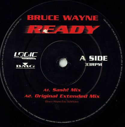 Bruce Wayne : Ready (12", Single)