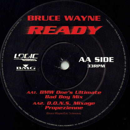 Bruce Wayne : Ready (12", Single)