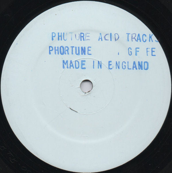 Phuture / Phortune : Acid Tracks / String Free (12", Comp, Promo, W/Lbl)
