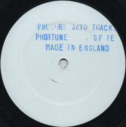 Phuture / Phortune : Acid Tracks / String Free (12", Comp, Promo, W/Lbl)
