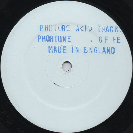Phuture / Phortune : Acid Tracks / String Free (12", Comp, Promo, W/Lbl)