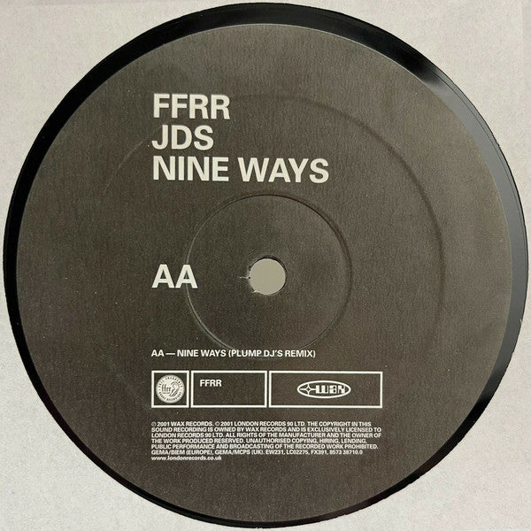 JDS : Nine Ways (12", Single)