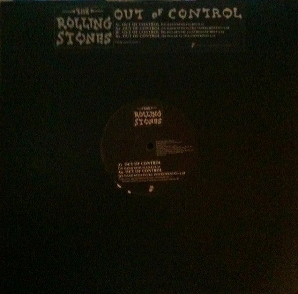 The Rolling Stones : Out Of Control (12", Promo)