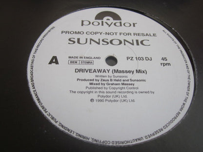 Sunsonic : Driveaway (12", Promo)