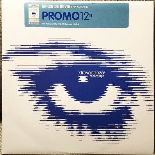Mirco de Govia : Epic Monolith (12", Promo)