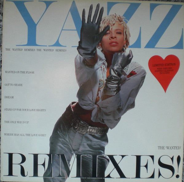 Yazz : The 'Wanted' Remixes! (LP, Album, Ltd)
