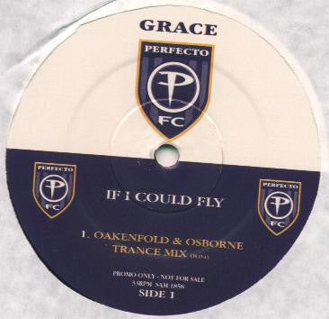 Grace : If I Could Fly (2x12", Promo)